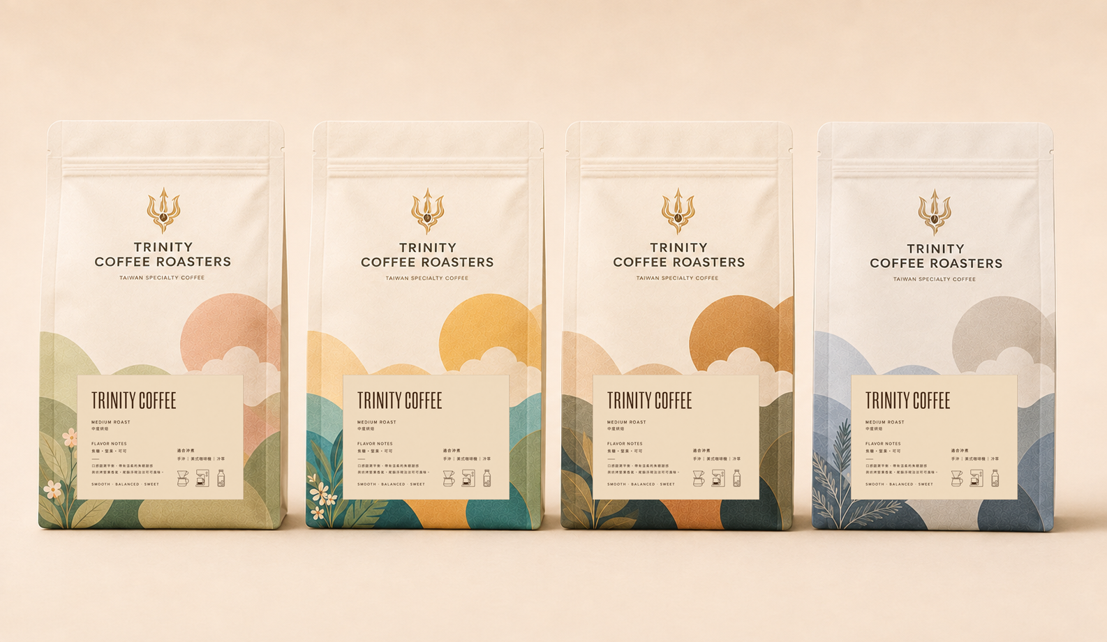 Trinity Coffee 經典平衡綜合咖啡豆袋裝系列